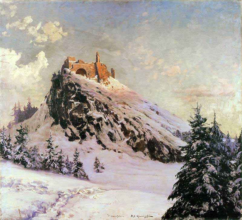 Claude Monet Czorsztyn Castle